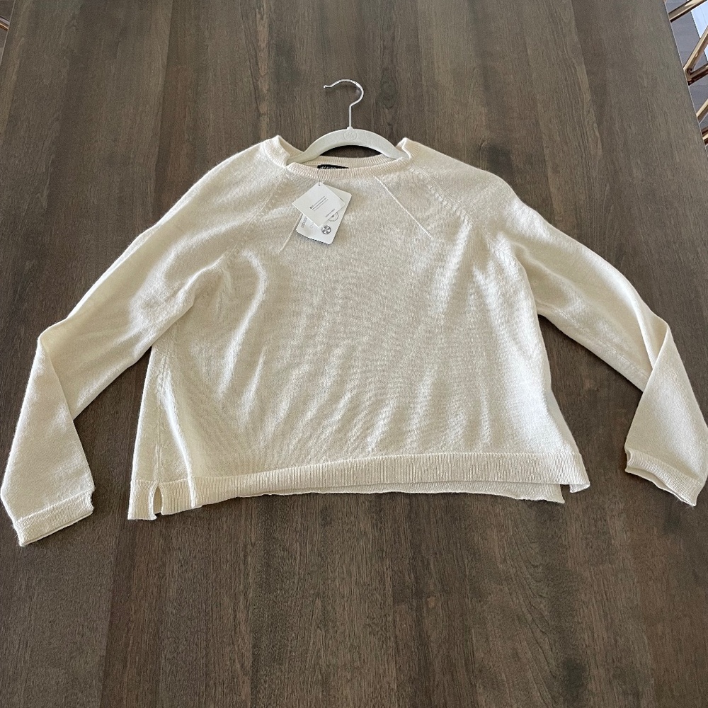 Cropped sweater Alpaca - Pullover court Alpaca